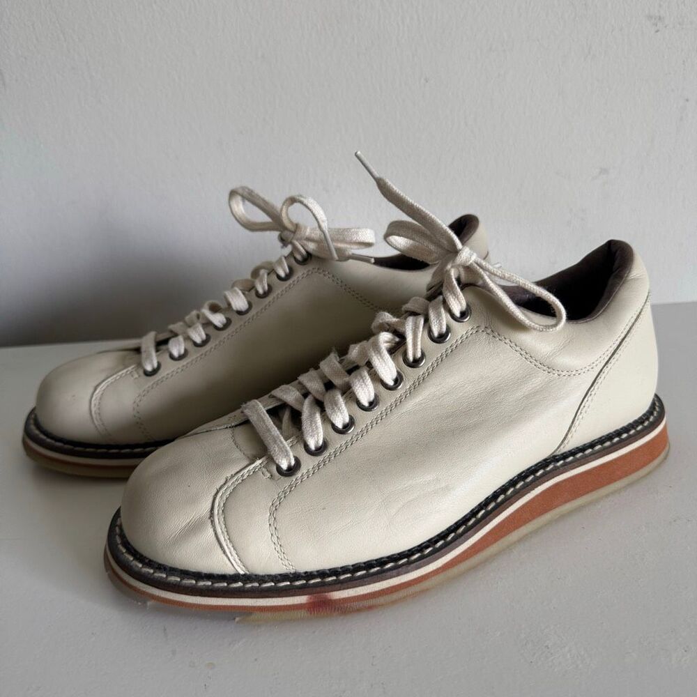 Hyde Women’s Leather Bowling Shoes Size10 Crème